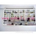 silicon/copper micro ring for hair extensions